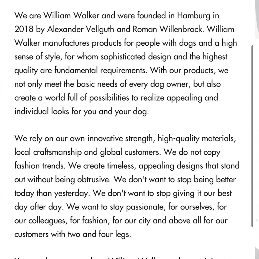 WILLIAM WALKER LEASH LEATHER